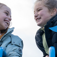 Children in a play park